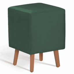 Puff Cube Velvet Verde
