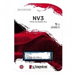 Disco SSD NV3 Kingston 1000GB NVMe M.2 2280 PCIe Gen4x4
