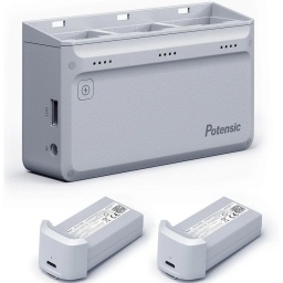 Estaci�n de carga + 2 bater�as Potensic Atom